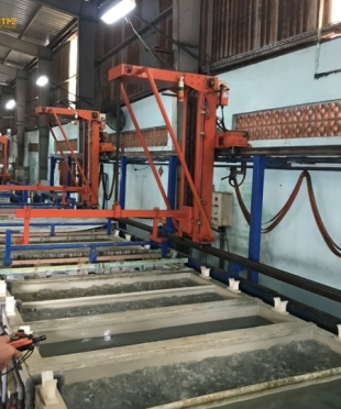 Dây Chuyền Mạ Kẽm Quay Tự Động HTME