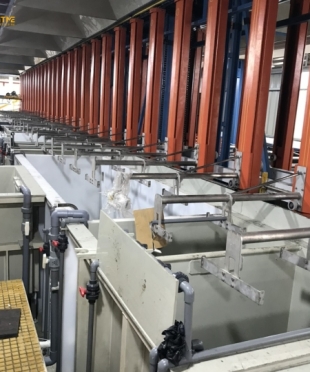 Dây Chuyền Mạ Kẽm Treo HT - ME