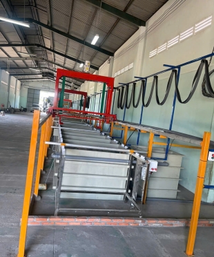 Bộ xi mạ tự động bằng điều khiển PLC